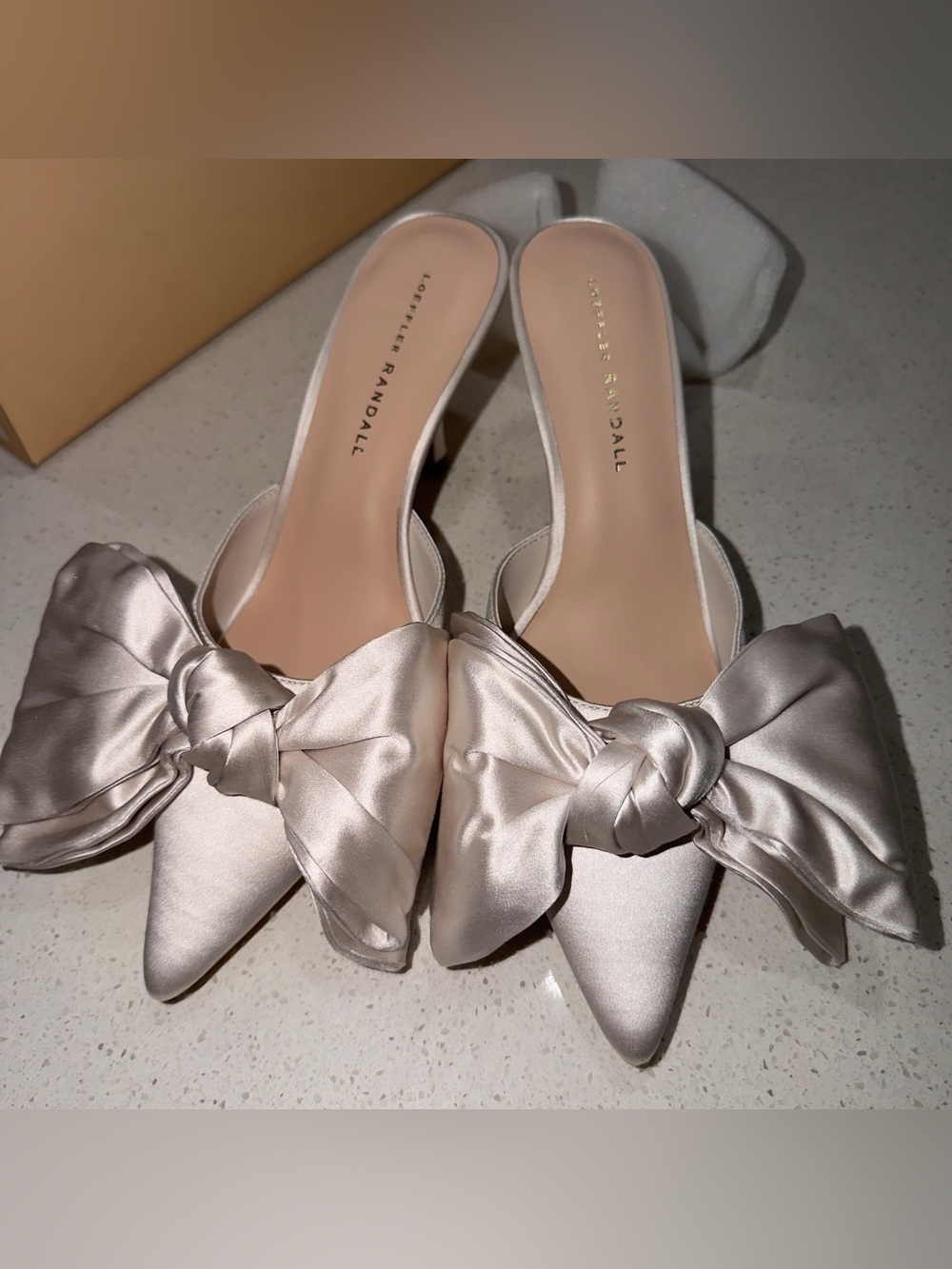 LOEFFLER RANDALL MARGOT BOW MULE 7.5